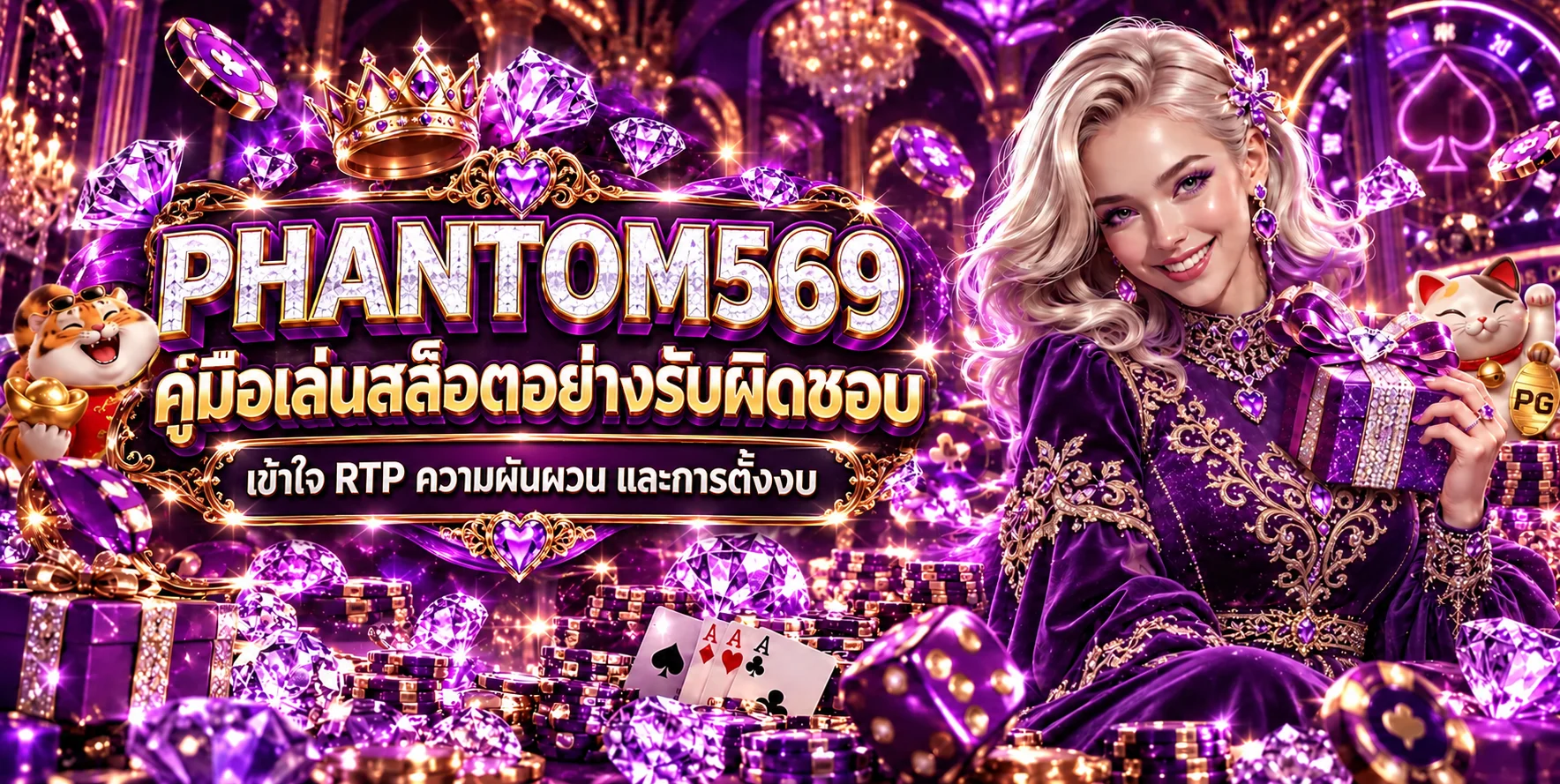 PHANTOM569 คู่เล่นสล็อตอย่างรับผิดชอบและตั้งงบ